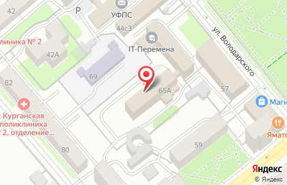 Управление Гостехнадзора Департамента Агропромышленного комплекса Курганской области на карте