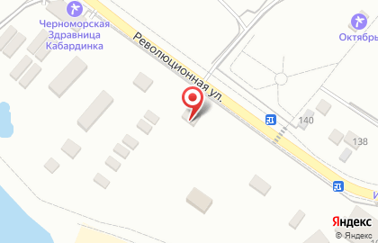Банкомат АКБ РОСБАНК на Революционной улице в Геленджике на карте