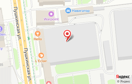 Производственная фирма Бриз на Пушкинской улице на карте