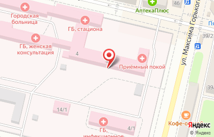 Ревдинская городская больница на улице Олега Кошевого в Ревде на карте