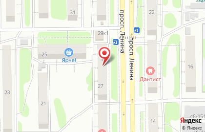 Салон связи МарСТелеком на проспекте Ленина на карте