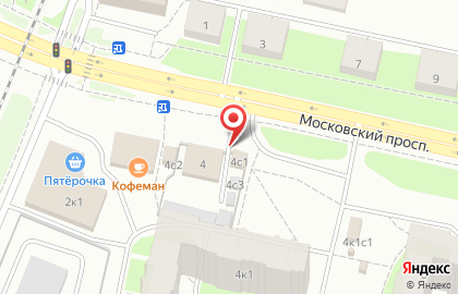 Магазин Мясные продукты на Московском проспекте на карте