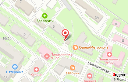 Салон связи Связной на метро Рыбацкое на карте