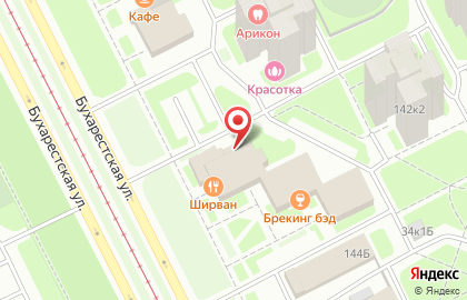 Сауна в Санкт-Петербурге на карте