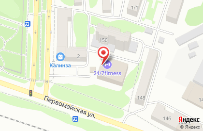Агентство недвижимости Жилищный вопрос на Первомайской улице на карте