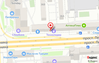 Магазин колбасных изделий Дубровские колбасы на проспекте Ленина, 36 на карте
