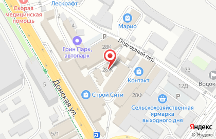 Komandor в Центральном районе на карте