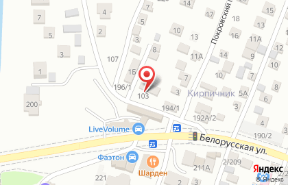 ООО "АВТОЛОМБАРД ПЕРВЫЙ" на Белорусской улице на карте