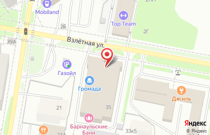Автомастерская в Барнауле на карте