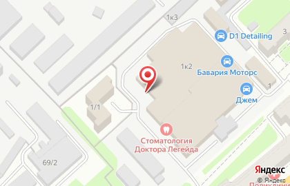 Склад-магазин АвтоДиК в Дзержинском районе на карте