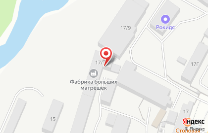 Фабрика больших матрешек на карте