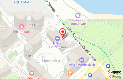 Отель Hilton Garden Inn Novorossiysk на карте
