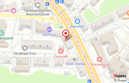 Калининградская областная коллегия адвокатов на улице Чайковского на карте