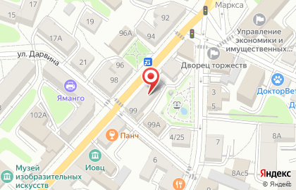 Банк Элита на улице Ленина на карте