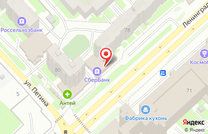 Салон красоты Женская территория на карте