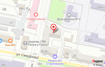 Салон красоты а & я на карте