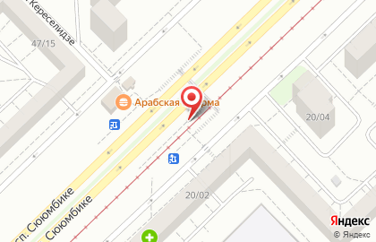 Магазин Мамадышские колбасы на проспекте Сююмбике на карте