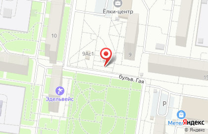 Детско-юношеский центр Планета в Тольятти на бульваре Гая на карте