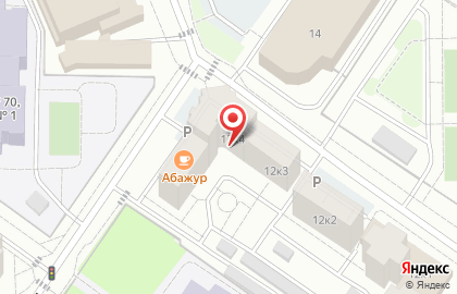 Магазин цветов по ул. Николая Фёдорова, 12 к4 на карте