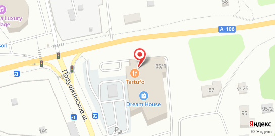 Ресторан TARTUFO на карте