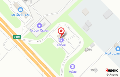 Shell в Санкт-Петербурге на карте