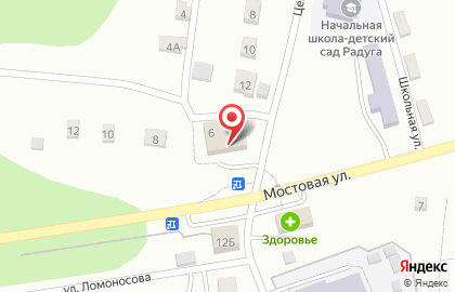 Дом культуры с. Краснореченское на Мостовой улице на карте