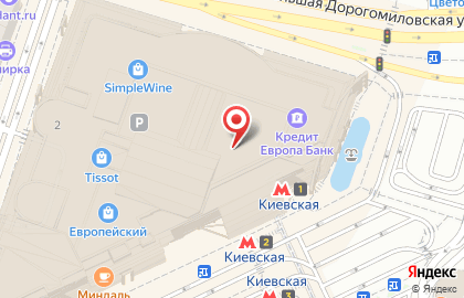 Bork на Киевской на карте