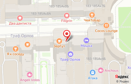 Отель Мишка на карте