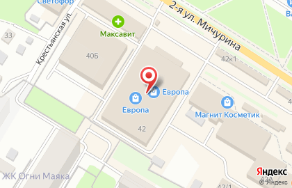 Магазин матрасов и постельных принадлежностей Русский текстиль в Володарском районе на карте