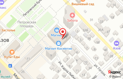 Азбука ремонта на Петровской улице на карте