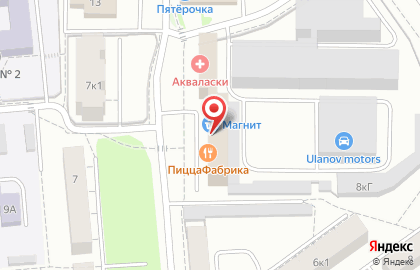 Игровое шоу Форт Боярд на улице Афанасьева на карте