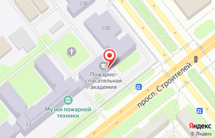 ФГБОУ ВПО Ивановский институт ГПС МЧС России на карте