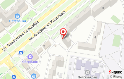 Продуктовый магазин в Ростове-на-Дону на карте