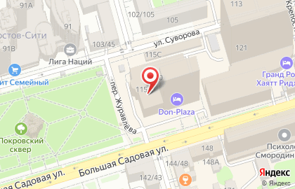 Кун Суэй на Ростовской улице на карте