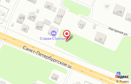 Гостевой дом Старая стрельна на карте