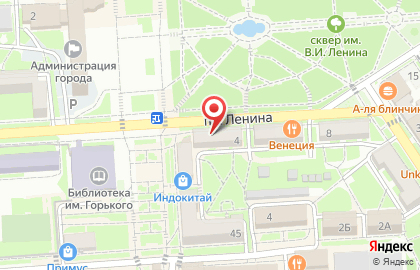 Бюро перевода на карте