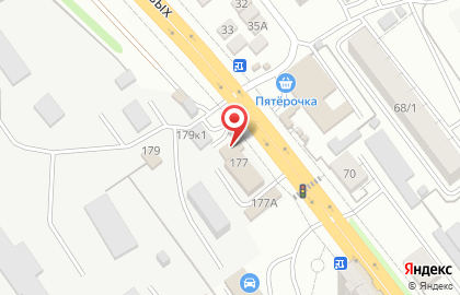 Магазин разливных напитков Застава в Промышленном районе на карте