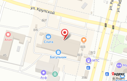 Магазин кондитерских изделий Конфетка в Центральном районе на карте