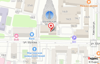 Оператор спутниковой связи Космическая связь на Шаболовке на карте