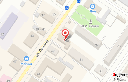 ТЦ Радуга на улице Ленина на карте
