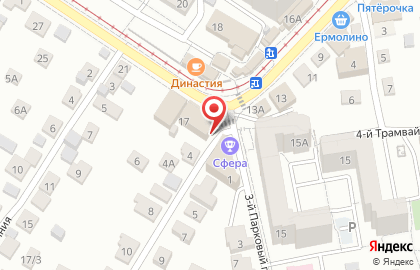 Магазин фруктов и овощей в Октябрьском районе на карте