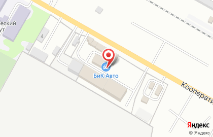 Компания ЭкоДом на Кооперативной улице на карте