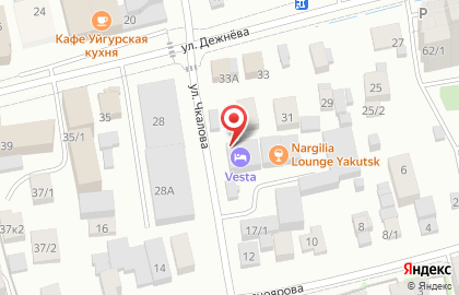 Vesta на улице Чкалова на карте