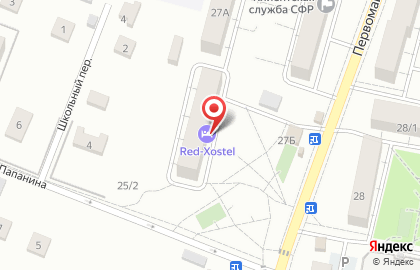 Red-Hostel на карте