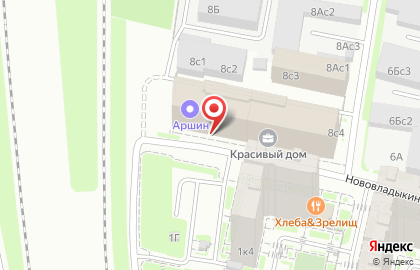 Городское кафе Свежъ на ​Нововладыкинском проезде на карте