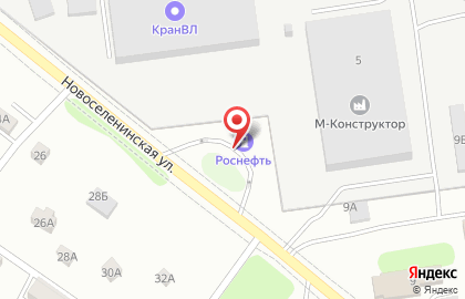 АЗС Новоселенинская на карте