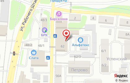 Фабрика вышивки Никонель на карте