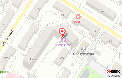Тренинговая компания Бизнес-тайм76 в Ленинском районе на карте