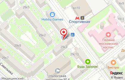 ОАО Банкомат, Банк Российский Кредит на улице Усачёва на карте