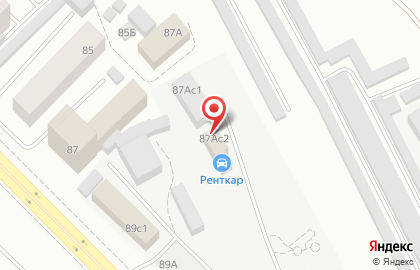 Компания по прокату автомобилей Rentcar72 на Харьковской улице на карте